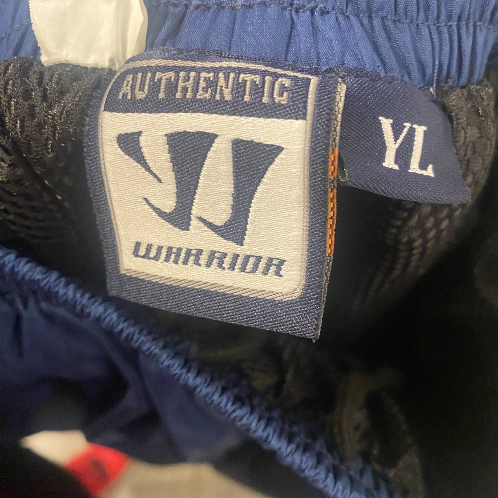 Authentic warrior sports pants. Youth large